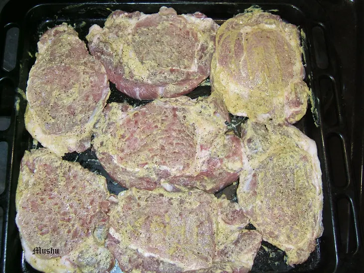 Мясо по-французски: шаг 1