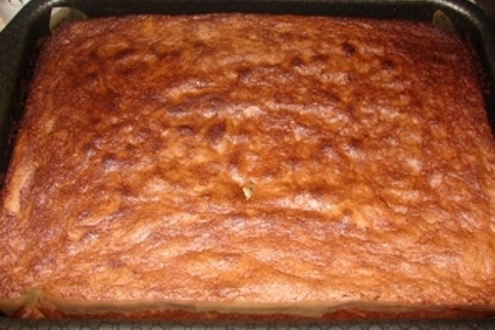 Пирог из кускуса с сиропом из чернослива: шаг 5