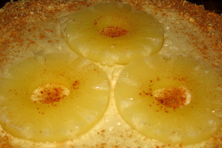 Десерт «ананасовые цветы»: шаг 4