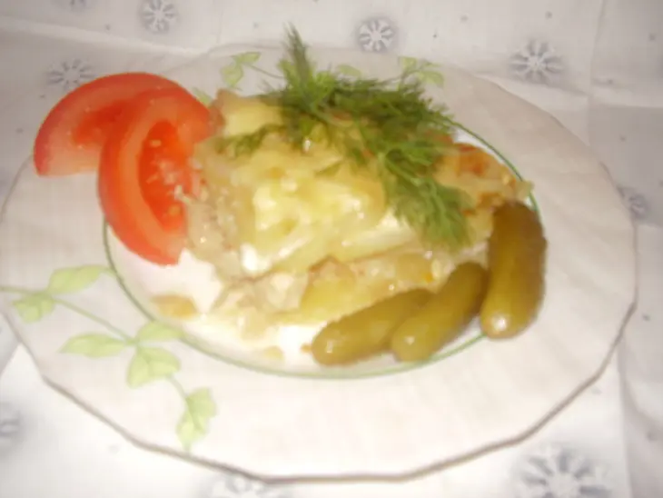 Запеканка "а-ля курочка по-французки": шаг 7