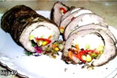 Мясной рулет.: шаг 1