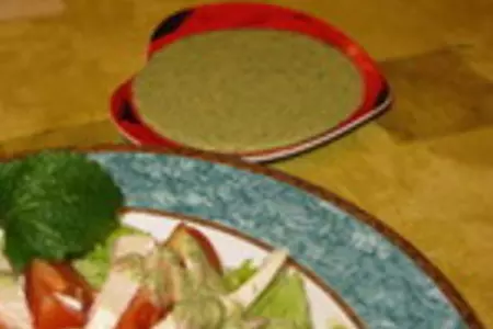 Помидоры и не только с апельсиново-кунжутной заправкой: шаг 2