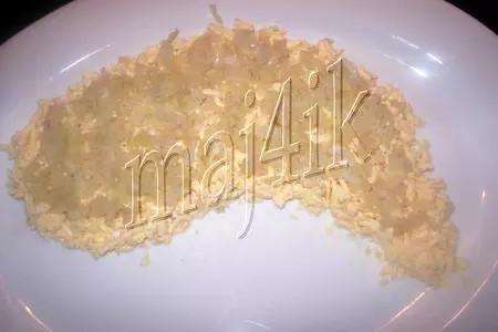 Салат "морская стихия": шаг 2