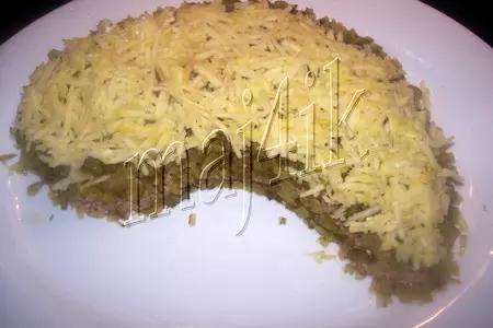 Салат "морская стихия": шаг 6