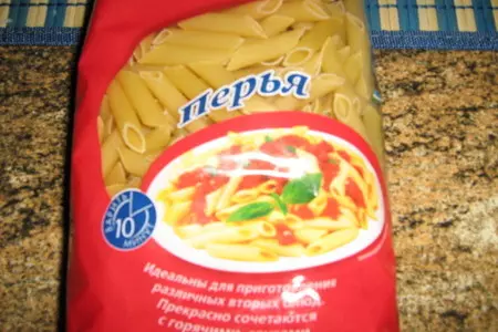 Макароны с окороком и сыром: шаг 2