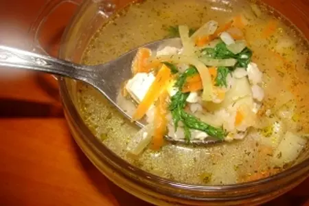 Супчик с брынзой и макарошками.: шаг 2