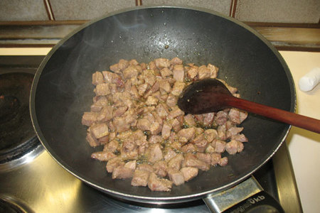 Фунчёза с мясом индейки: шаг 4