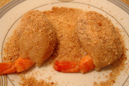 Куриные зразы с креветками: шаг 5