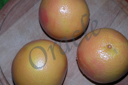 Грейпфрут, запеченный под карамельной корочкой.: шаг 1