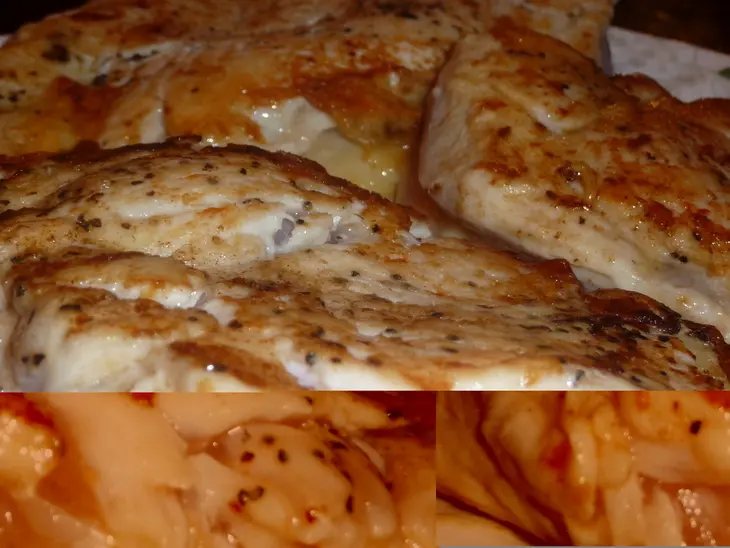 Куриная грудка с яблоком и сыром brie.: шаг 2