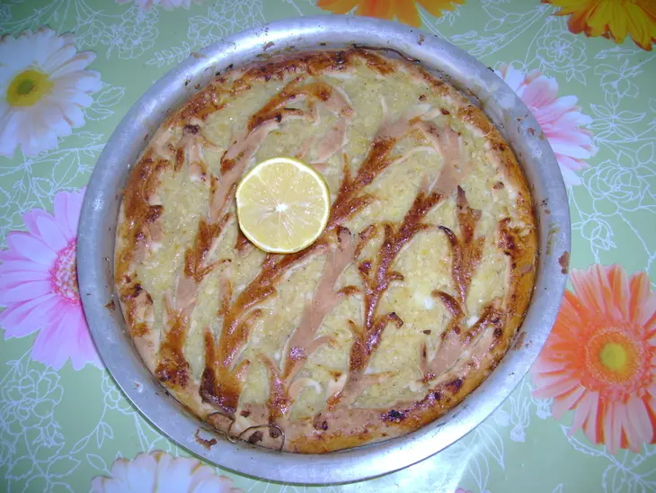 Пирог лимонный: шаг 1