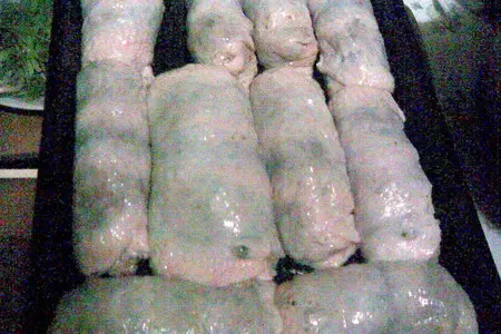 Мини - рулетики с  "красной рыбой "(неожиданно и бюджетно): шаг 7