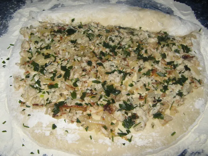 Мясной рулет: шаг 1