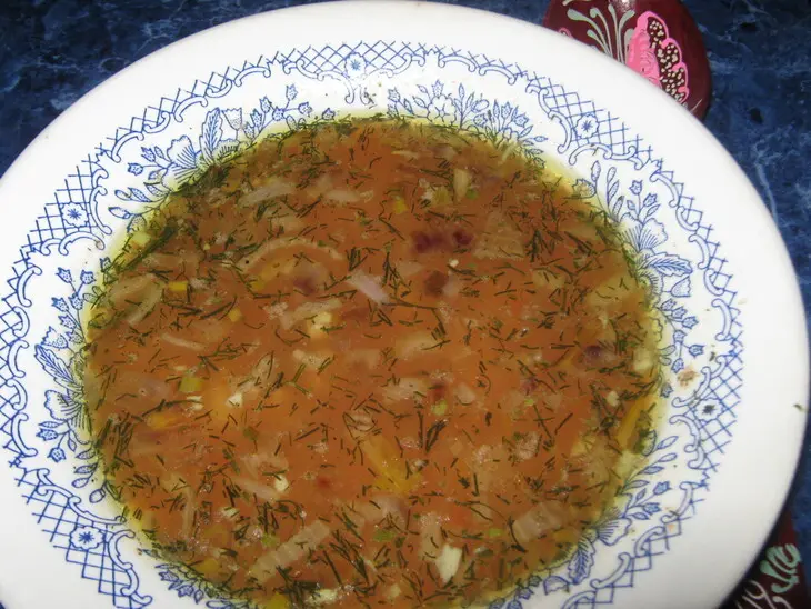 Суп  харчо: шаг 1