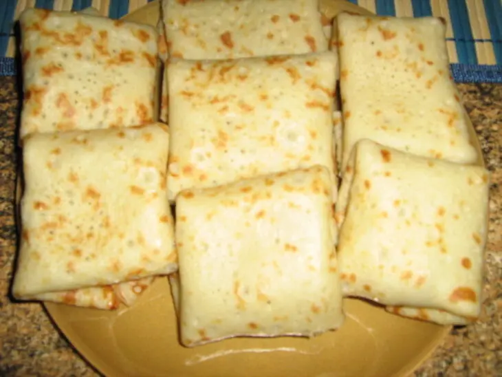 Блинчики со сгущенкой: шаг 4