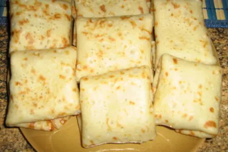 Блинчики со сгущенкой: шаг 4