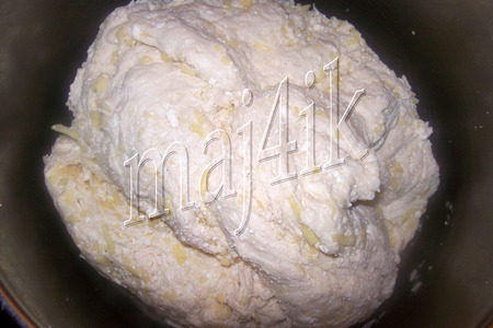 Сырная фрохальда (балканская фокачча с сыром): шаг 4