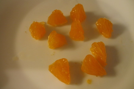 Салат куриный с корейской морковью и апельсинами: шаг 1