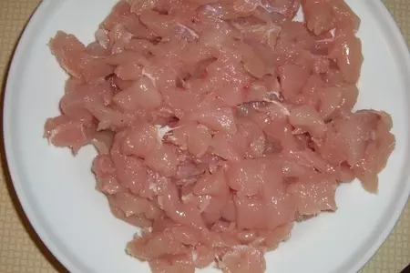 Плов рыжик с филе курицы: шаг 4