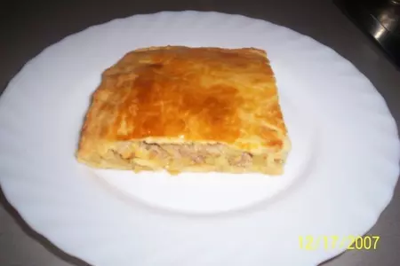 Пирог с мясом: шаг 2