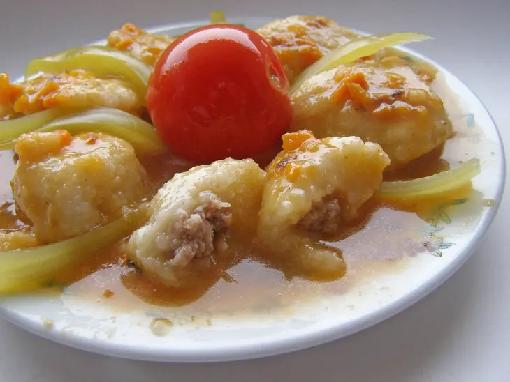 Кубэ из манки: шаг 4