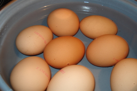 Фаршированные яйца "light": шаг 1
