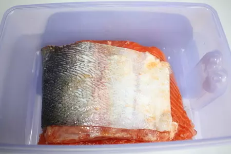 Форель домашнего посола: шаг 4