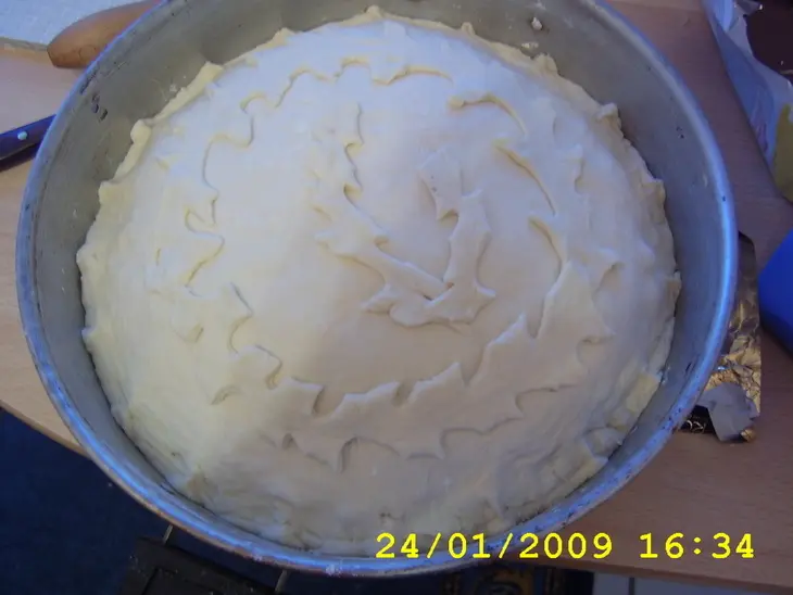 Пирог с мясом и картошкой.: шаг 5