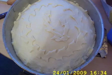 Пирог с мясом и картошкой.: шаг 5