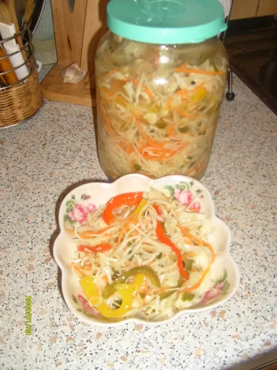 Капуста маринованная, пряная: шаг 2