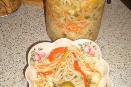 Капуста маринованная, пряная: шаг 2