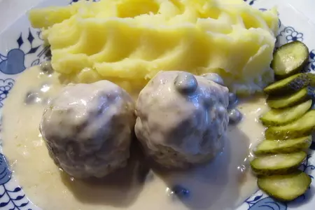 Биточки по-кёнигсбергски // königsberger klopse: шаг 7