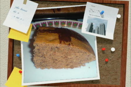 Пирог шоколадно-ореховый "квики": шаг 3