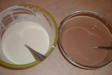 Творожный десерт с бананом.: шаг 4