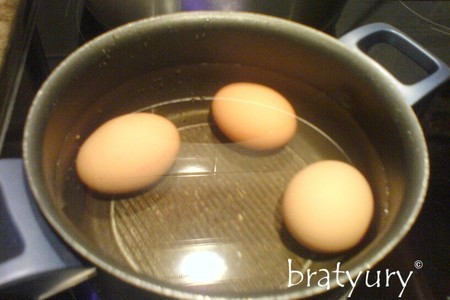 Яйца для тёщи: шаг 1