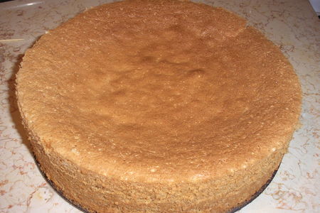 Бисквит для торта: шаг 3