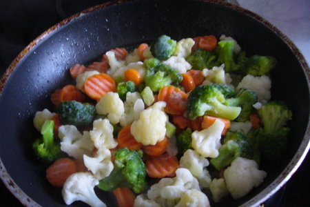 Фарфалле с песто, запеченные с овощами под соусом бешамель: шаг 1