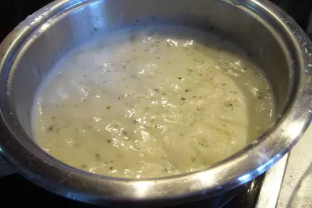 Фарфалле с песто, запеченные с овощами под соусом бешамель: шаг 4