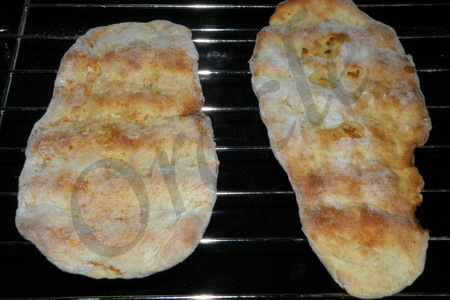Индийские лепешки (хлеб) – nan bread ( с начинками): шаг 3