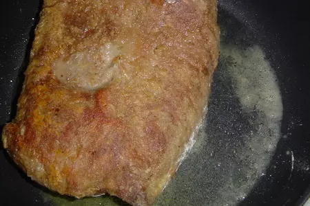 Говядина, тушеная с красным вином и клюквенным соусом: шаг 3