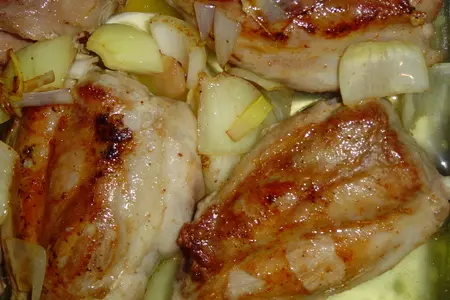 "рябчики " c грибным соусом: шаг 6