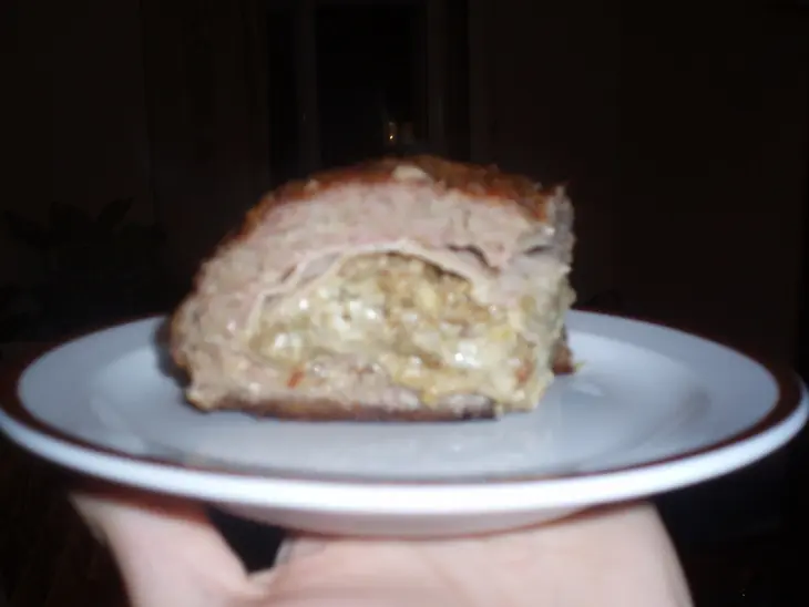 Мясной колобок с сюрпризом(не проходить мимо!!!!): шаг 8