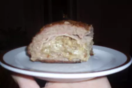 Мясной колобок с сюрпризом(не проходить мимо!!!!): шаг 8