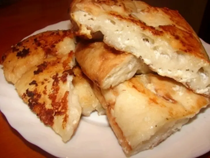 Жареный лаваш а-ля гренки: шаг 5