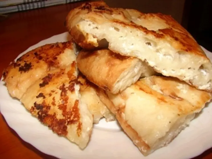 Жареный лаваш а-ля гренки: шаг 6