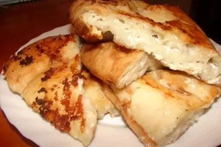 Жареный лаваш а-ля гренки: шаг 6