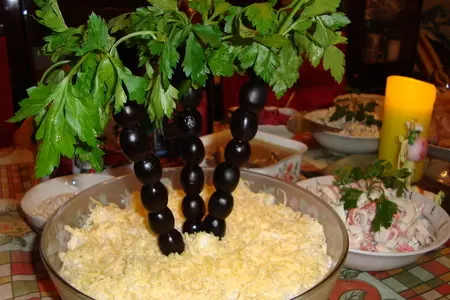 Маслиновые пальмочки: шаг 1