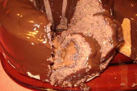 Кекс с жидким шоколадом внутри: шаг 3