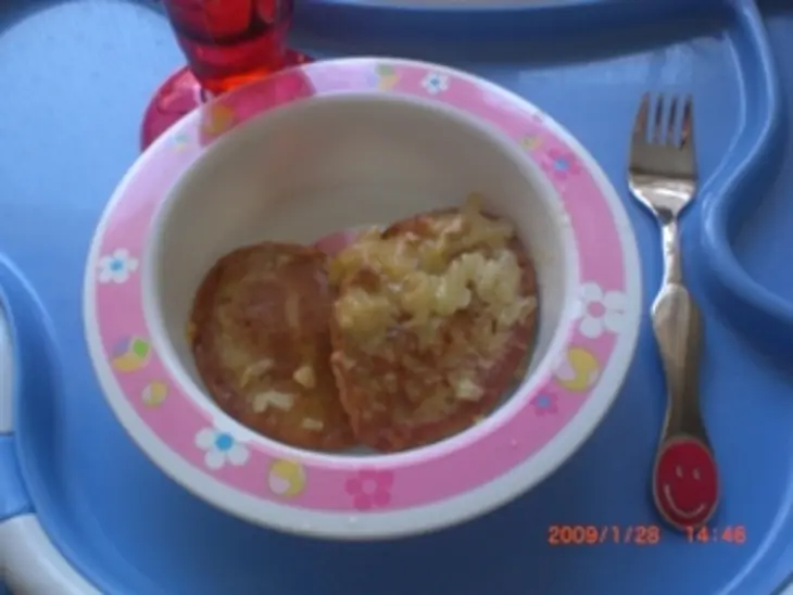 Мясные оладушки для самых маленьких гурманов: шаг 4