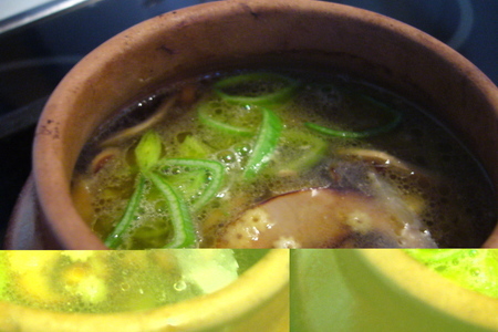 Грибной суп в горшочке, легкий, быстрый, вкусный: шаг 4